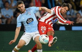 马竞进攻哑火,塞尔塔1-1逼平马竞,球迷调侃:只会吃饭睡觉打皇马